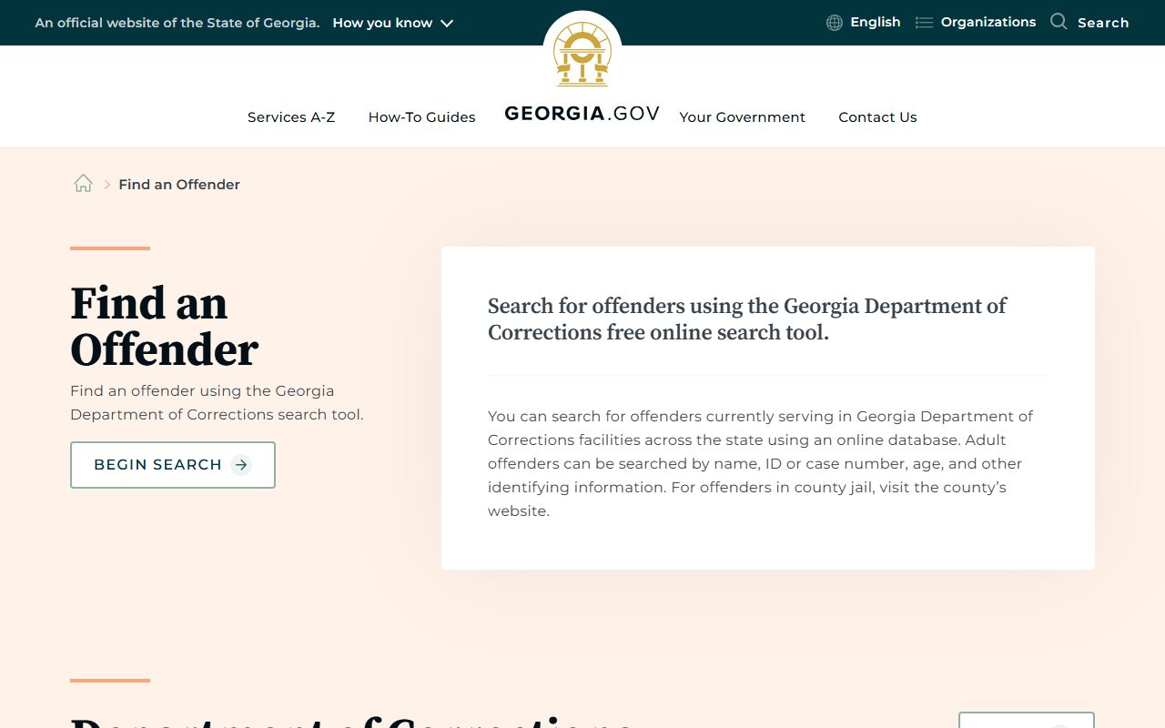Brantley County court charges Georgia offender search overview